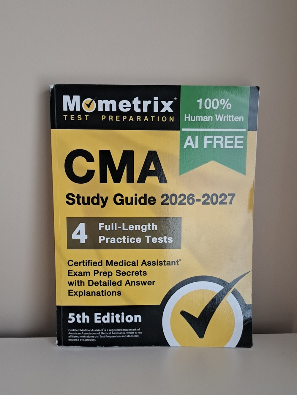 FLASH SALE $13Mometrix AAMA CMA Certified Medical Assitant Study Guide 2026-2027